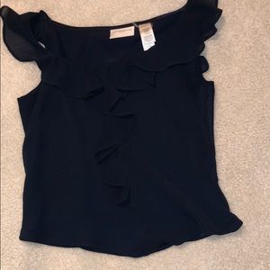 Navy blue blouse